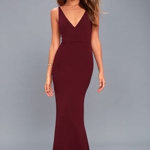 Lulu's Melora Plum Purple Sleeveless Maxi Dress